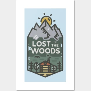 Lost in the woods Posters and Art